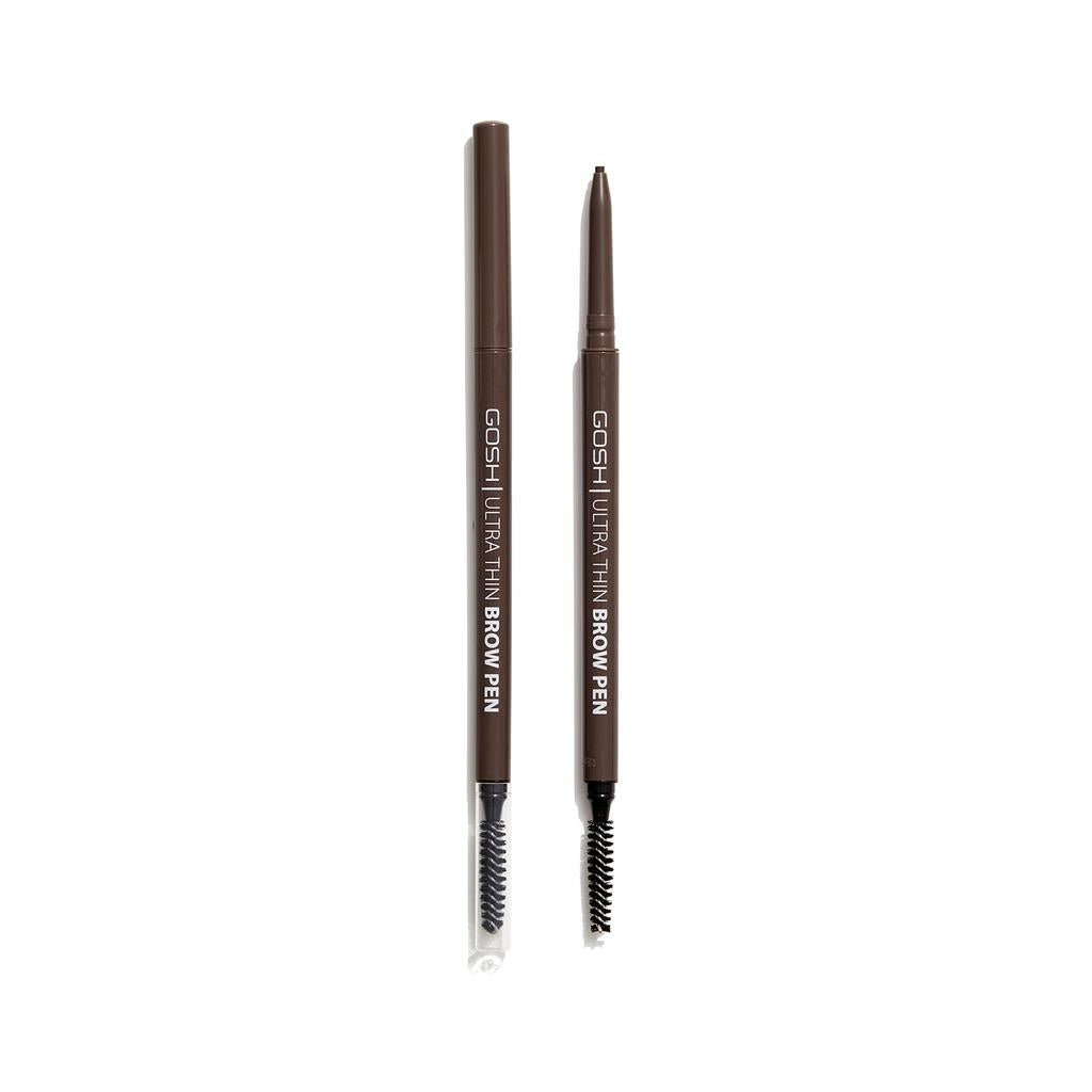 Gosh Ultra Thin Brow Pen in 003 Dark Brown 1.2g by Beauty Care Bag