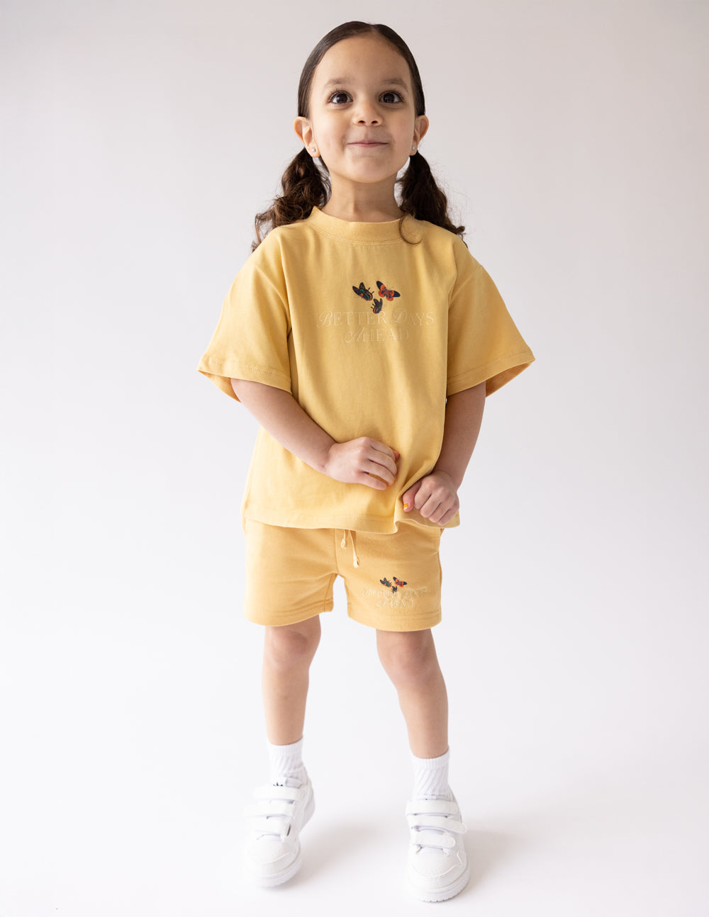 Better Days Butterfly Kids Short by Elevated Faith