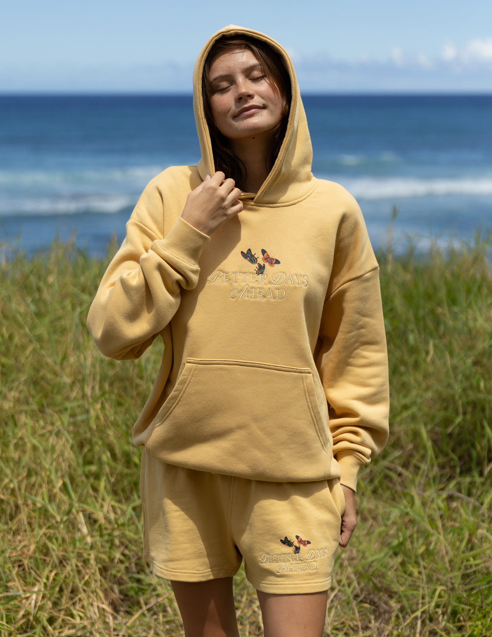 Better Days Butterfly Unisex Hoodie by Elevated Faith