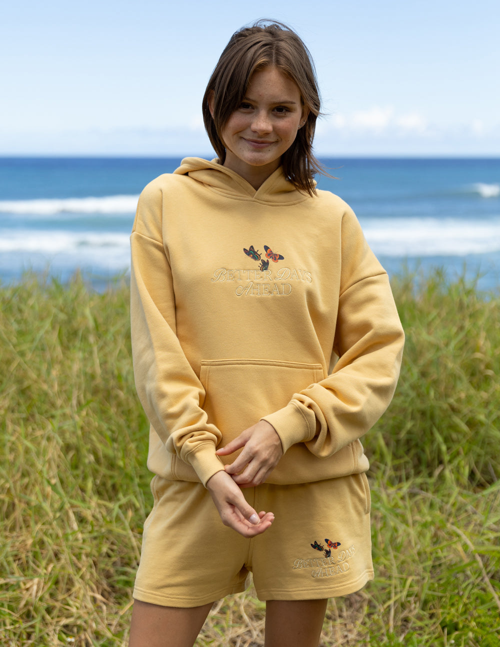 Better Days Butterfly Unisex Hoodie by Elevated Faith