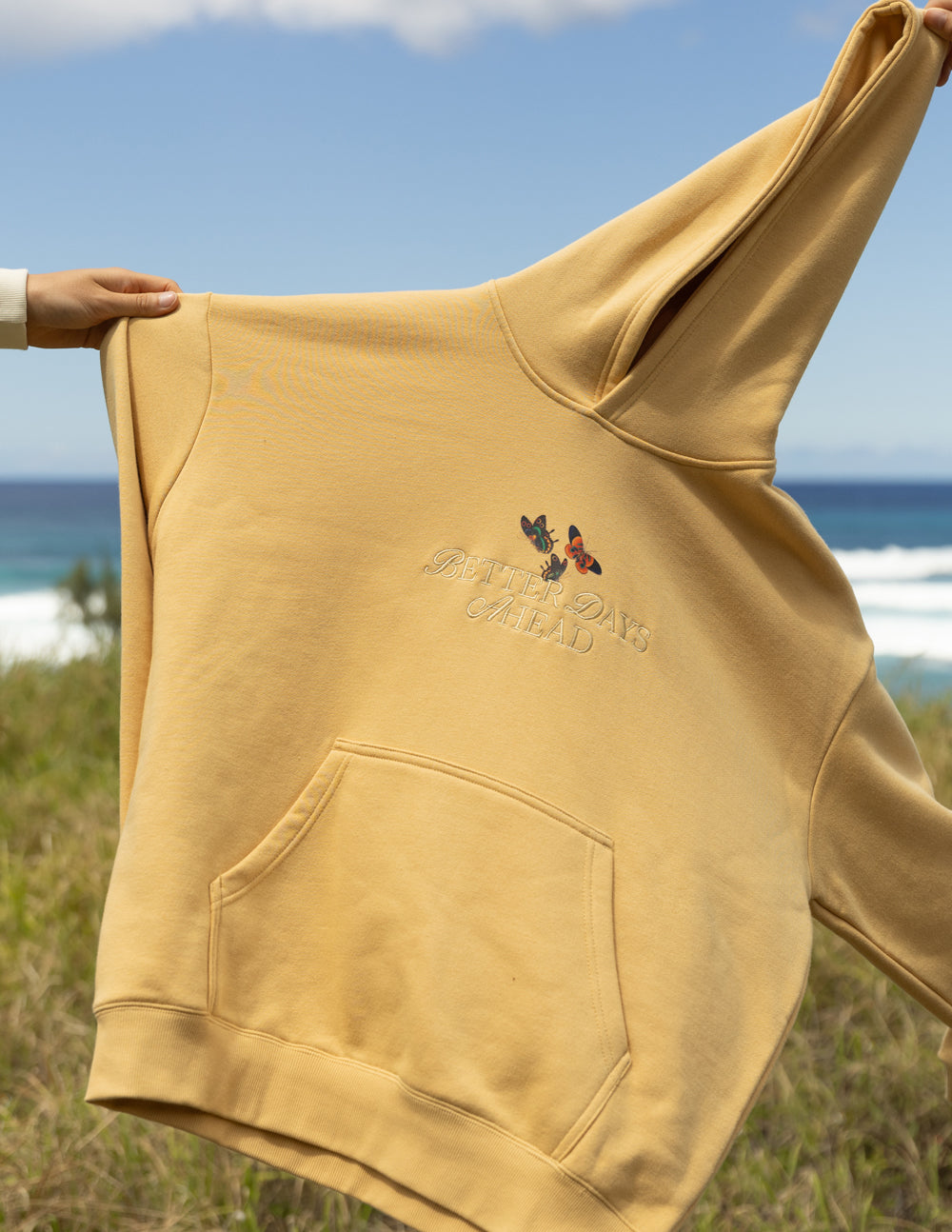 Better Days Butterfly Unisex Hoodie by Elevated Faith