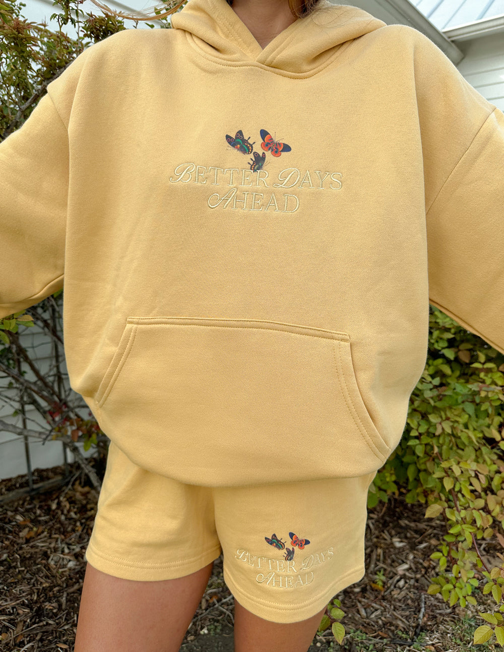 Better Days Butterfly Unisex Hoodie by Elevated Faith