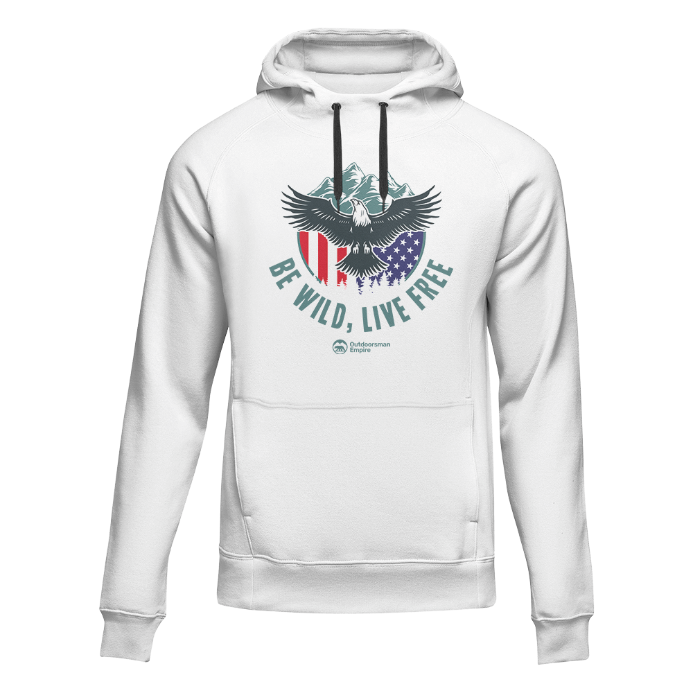 Be Wild Be Free Unisex Hoodie by Outdoorzees