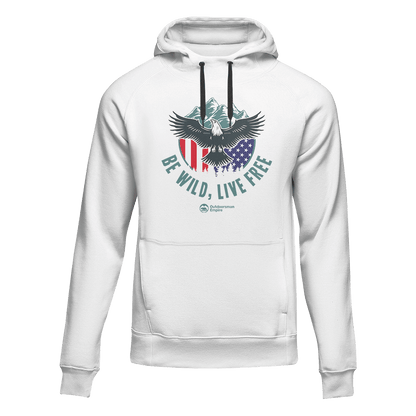 Be Wild Be Free Unisex Hoodie by Outdoorzees