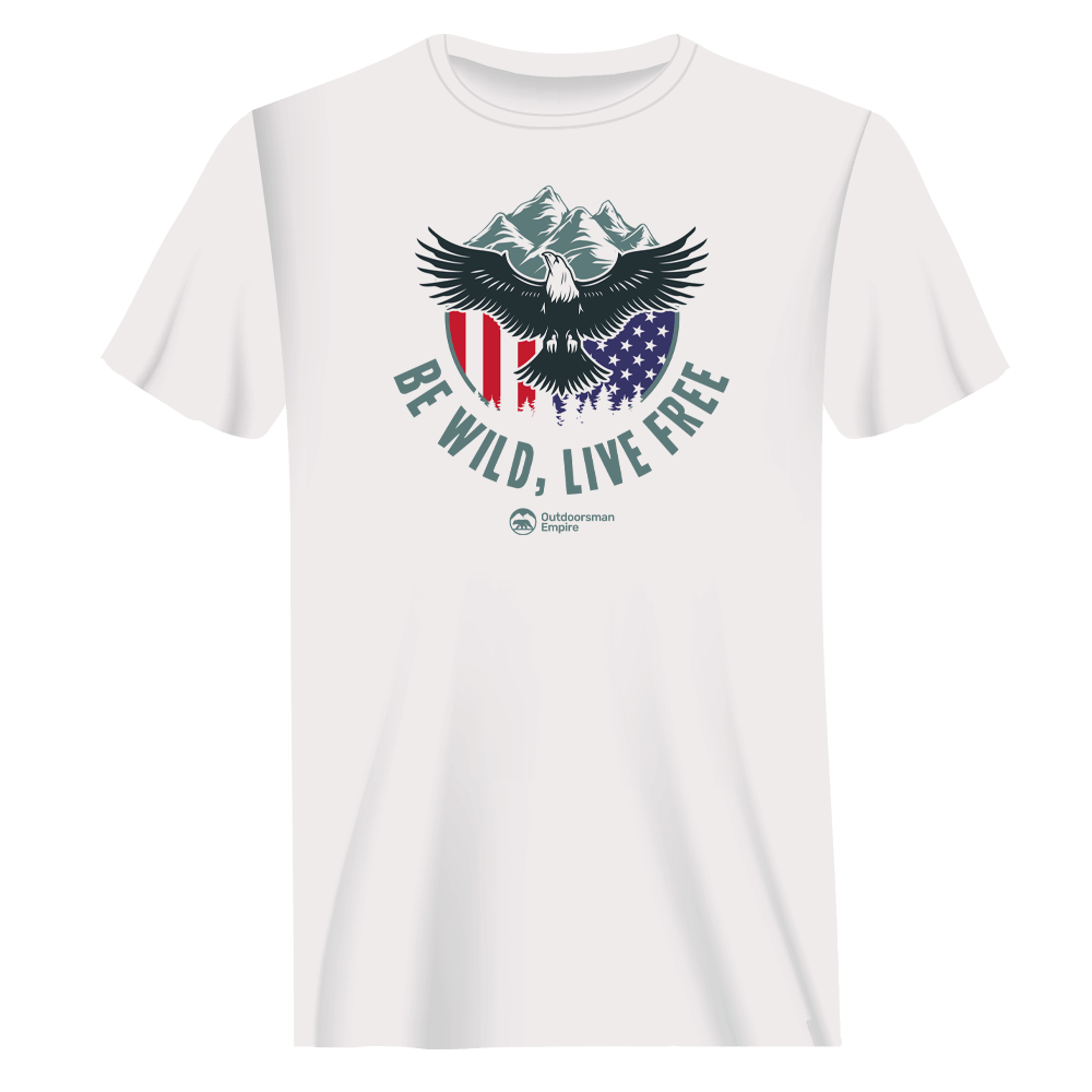 Be Wild Be Free Man T-Shirt by Outdoorzees
