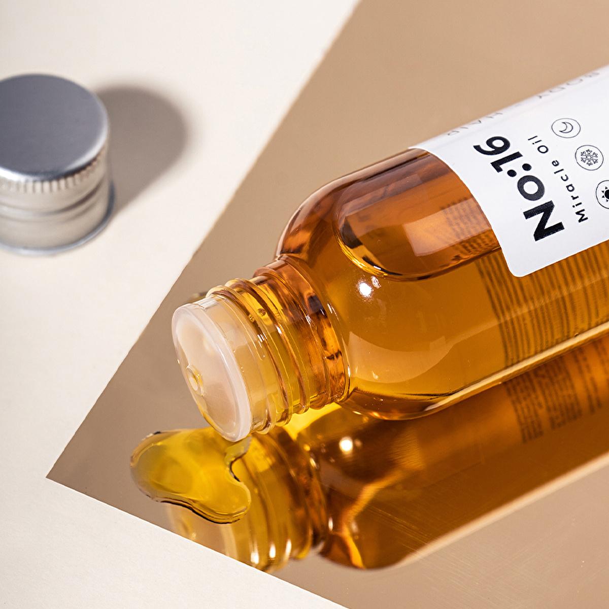 Sinoz Miracle Oil No:16 - Hydrating Face, Body & Hair Oil | Anti-Aging, Sensitive Skin & Dry Skin Treatment | Botanical Oil Complex by Beauty Care Bag