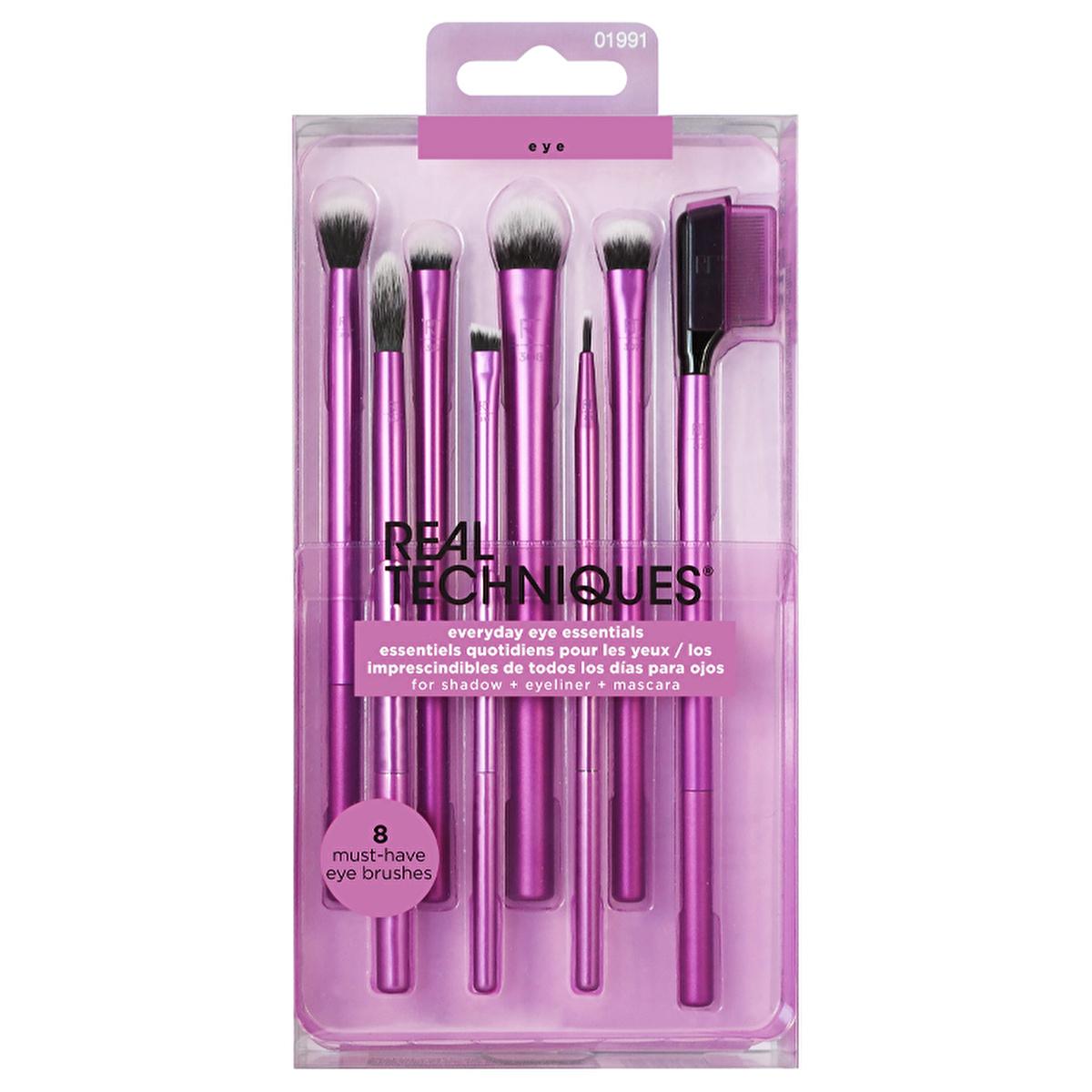 Real Techniques Everyday Eye 7-piece makeup brush set