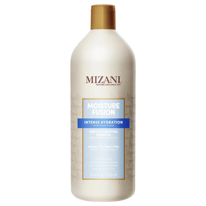 Moisture Fusion gentle clarifying shampoo with charcoal for textured hair