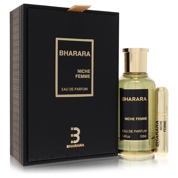 Bharara Niche Femme by Bharara Beauty Eau De Parfum Spray + Refillable Travel Spray 3.4 oz for Women by Avera Group