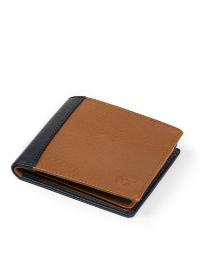 Saxton Bi-Colour Wallet by Classy Leather Bags