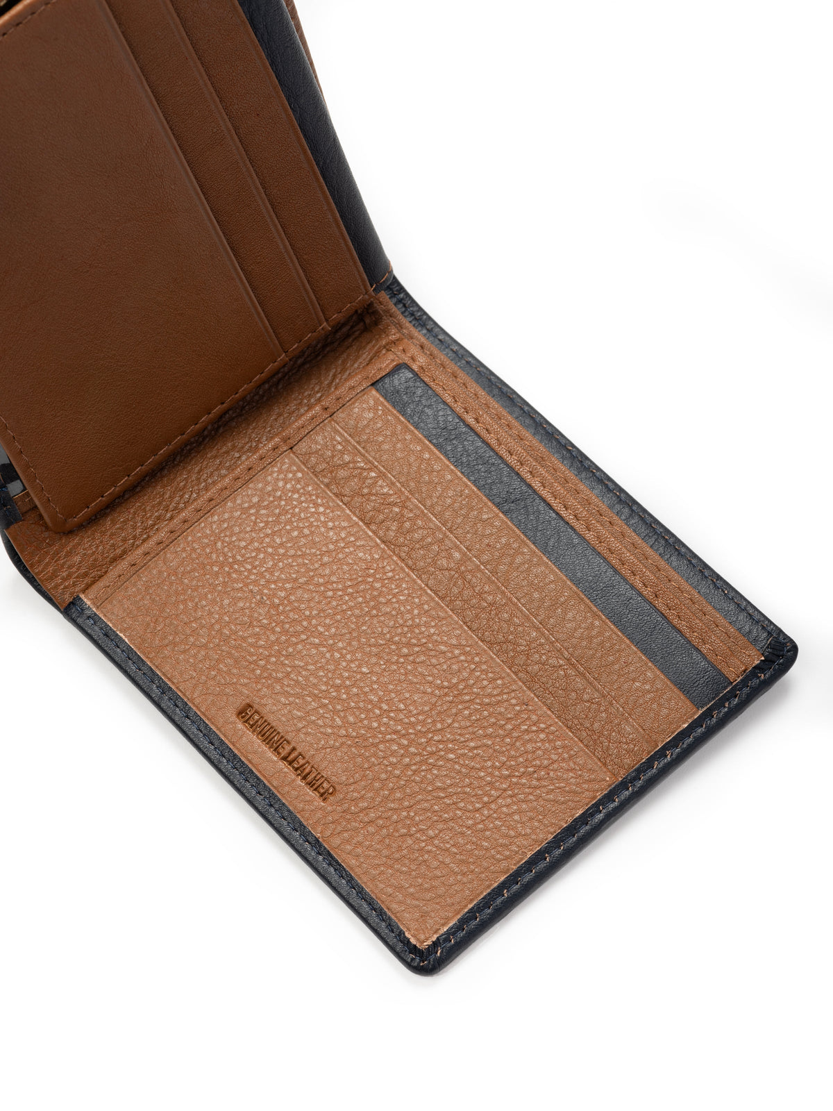 Saxton Bi-Colour Wallet by Classy Leather Bags