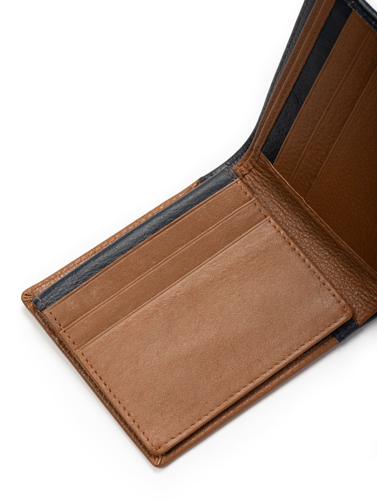 Saxton Bi-Colour Wallet by Classy Leather Bags