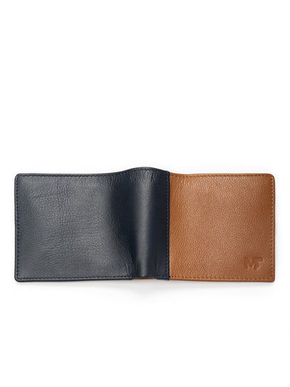 Saxton Bi-Colour Wallet by Classy Leather Bags