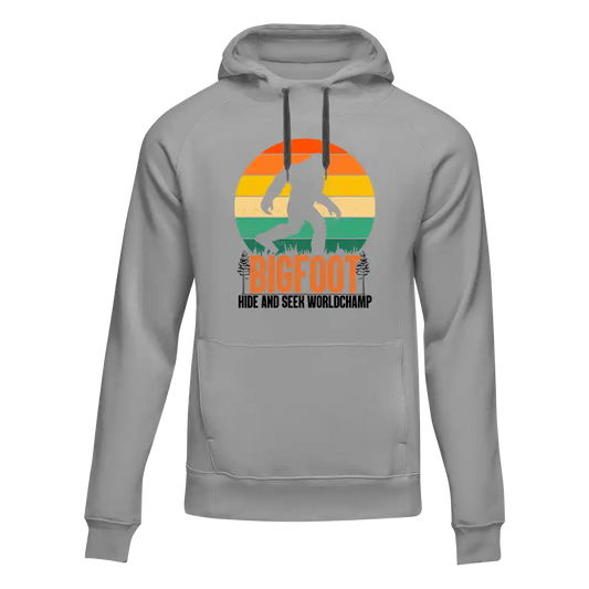 Bigfoot Hide And Seek Unisex Hoodie by Outdoorzees