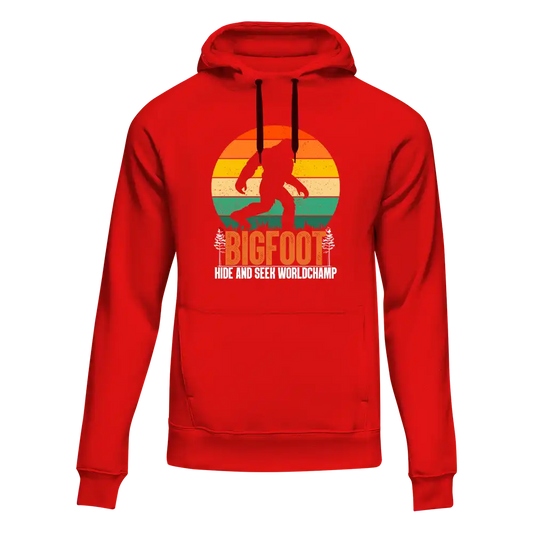 Bigfoot Hide And Seek Unisex Hoodie by Outdoorzees