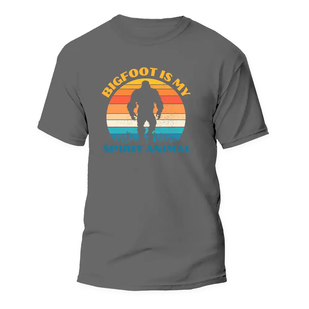 Bigfoot Is My Spirit Animal Man T-Shirt by Outdoorzees