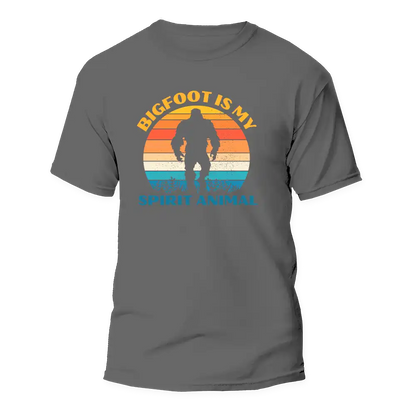 Bigfoot Is My Spirit Animal Man T-Shirt by Outdoorzees