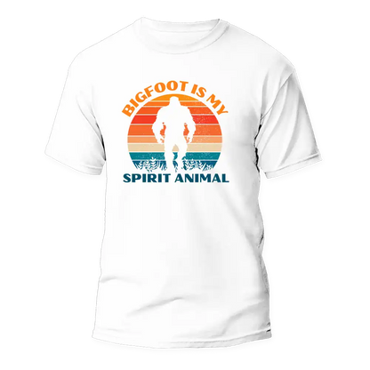 Bigfoot Is My Spirit Animal Man T-Shirt by Outdoorzees