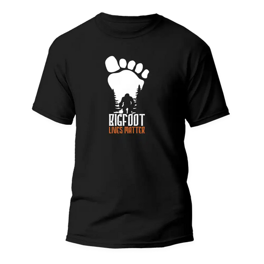 Bigfoot Lives Matter Man T-Shirt by Outdoorzees