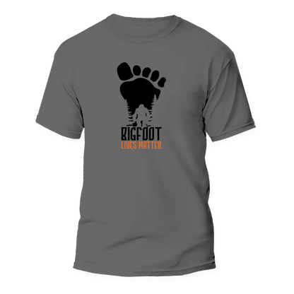 Bigfoot Lives Matter Man T-Shirt by Outdoorzees