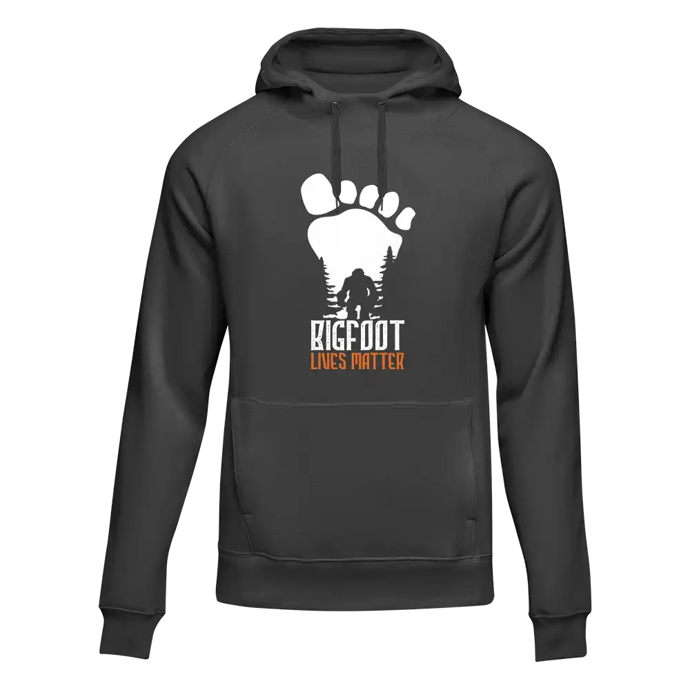 Bigfoot Lives Matter Unisex Hoodie by Outdoorzees