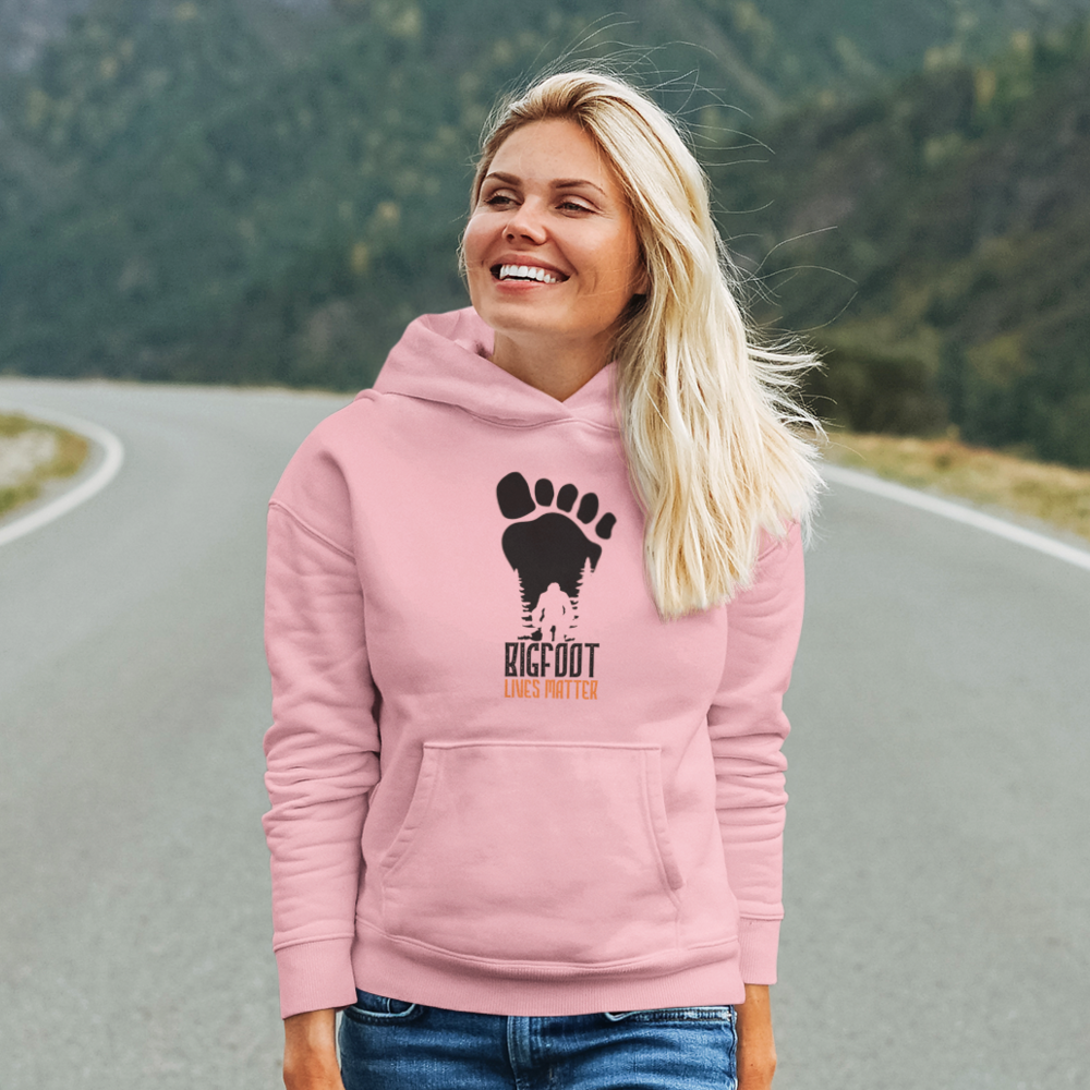 Bigfoot Lives Matter Unisex Hoodie by Outdoorzees