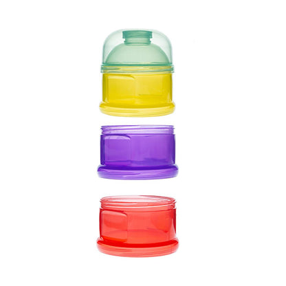 Babyjem 3-Compartment Baby Food Container - BPA-Free, Sterilizable, Portable by Beauty Care Bag