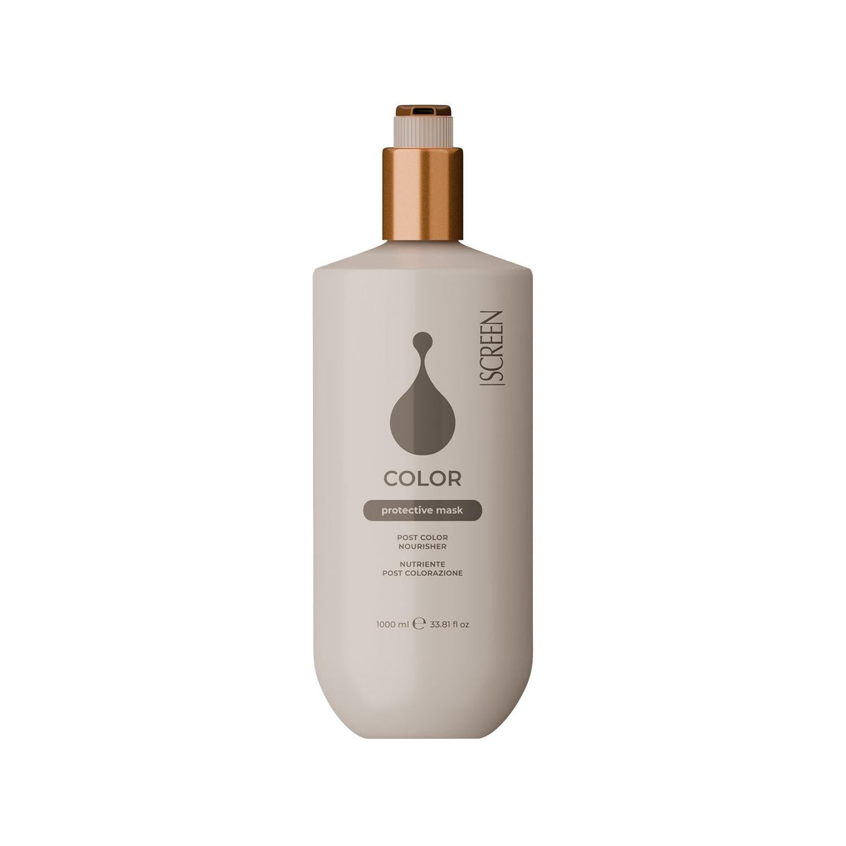 SCREEN Color Protective Hair Mask for Vibrant Tone 1000 ml by Beauty Care Bag