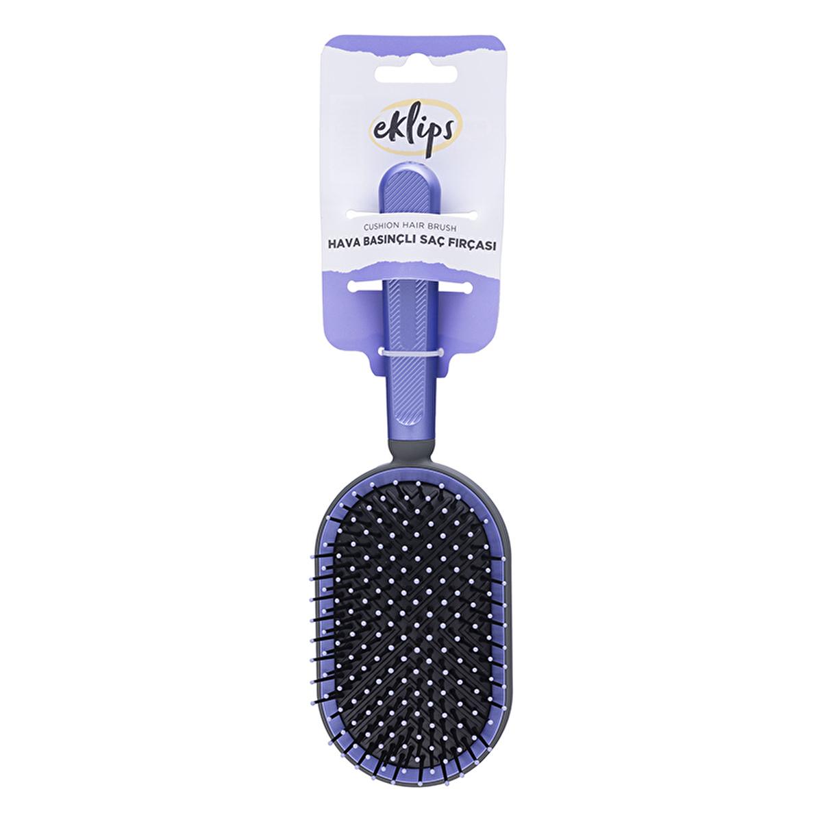Eklips Air Pressurized Hair Brush - Ergonomic Design for Gentle Detangling & Styling - Minimizes Breakage, Hair Brush by Beauty Care Bag