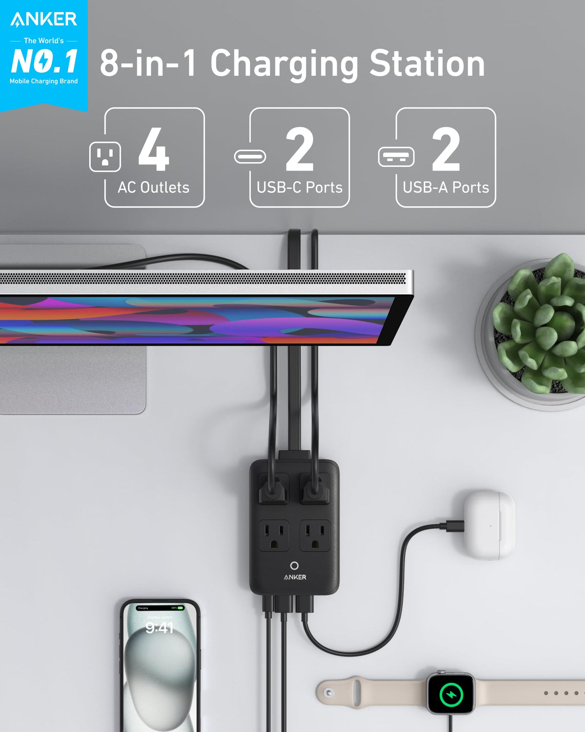 Anker Charging Station (8-in-1, 20W) by Anker