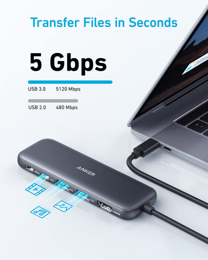 Anker <b>332</b> USB-C Hub (5-in-1) by Anker