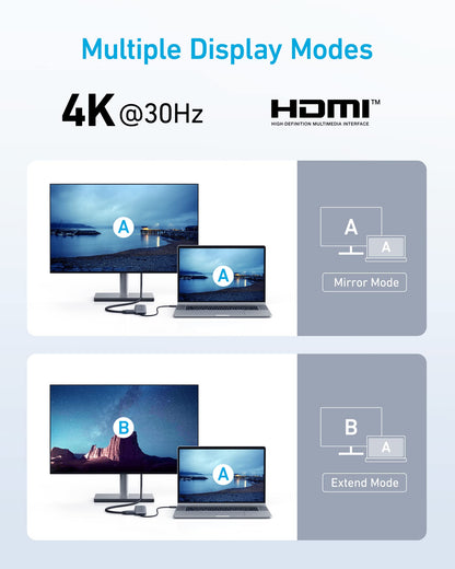 Anker <b>332</b> USB-C Hub (5-in-1) by Anker