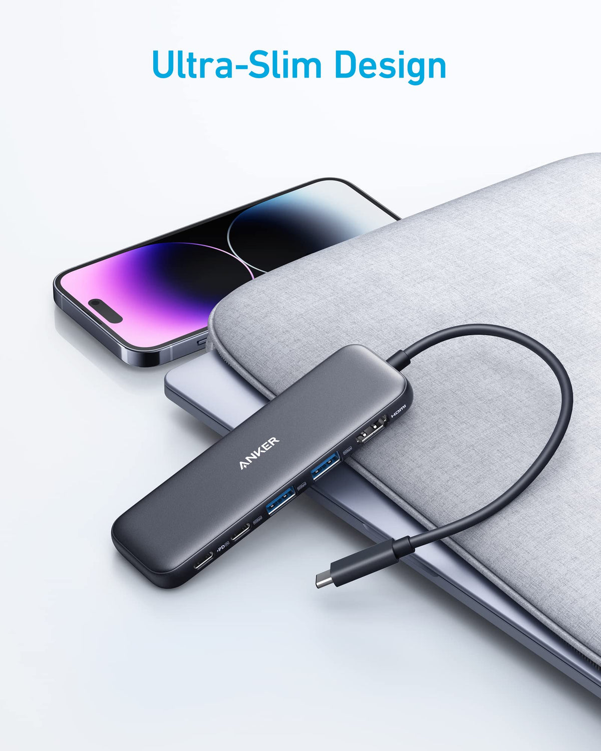Anker <b>332</b> USB-C Hub (5-in-1) by Anker
