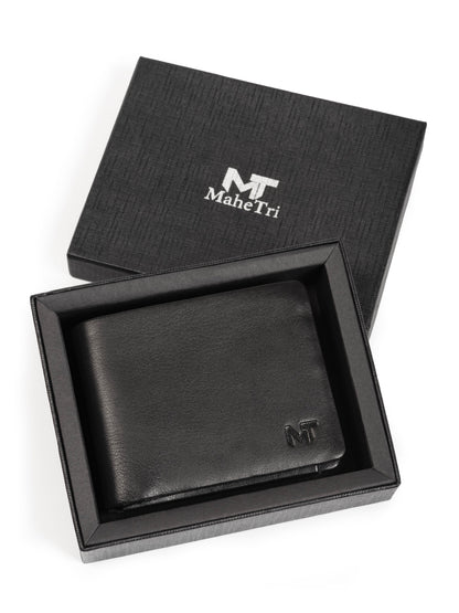 Black Kodiak Billfold by Classy Leather Bags