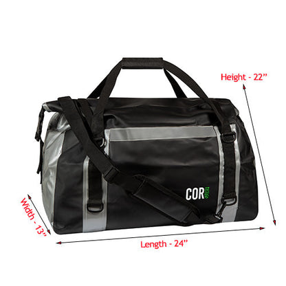 Waterproof Roll-Top Dry Duffel Bag (60L) by COR Surf