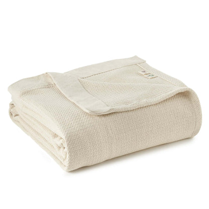 Organic Woven Blanket by Whisper Organics