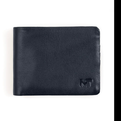 Blue Kodiak Billfold by Classy Leather Bags