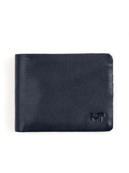 Blue Duke Bifold Wallet by Classy Leather Bags