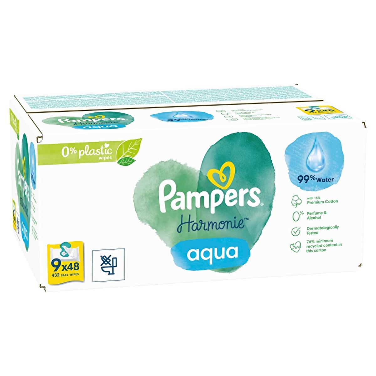 Prima Pampers Premium Baby Wipes - 432 Count, Gentle & Hypoallergenic Newborn Essentials by Beauty Care Bag
