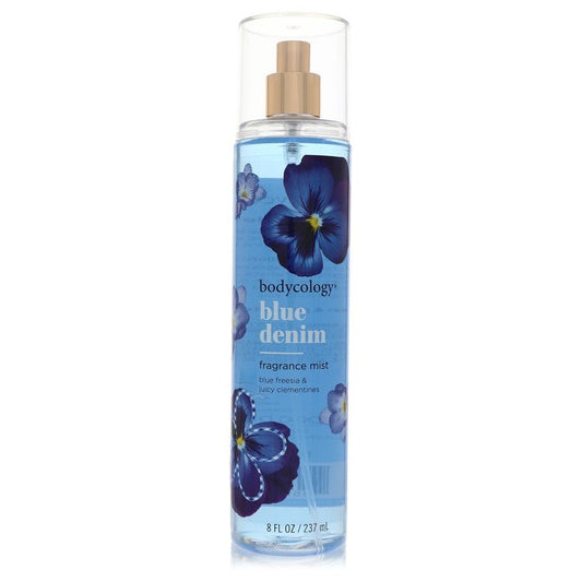 Bodycology Blue Denim by Bodycology Fragrance Mist Spray 8 oz for Women by Avera Group