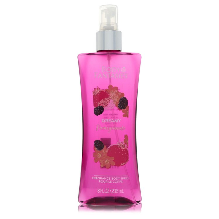 Body Fantasies Dreamy Pomegranate by Parfums De Coeur Body Spray 8 oz for Women by Avera Group
