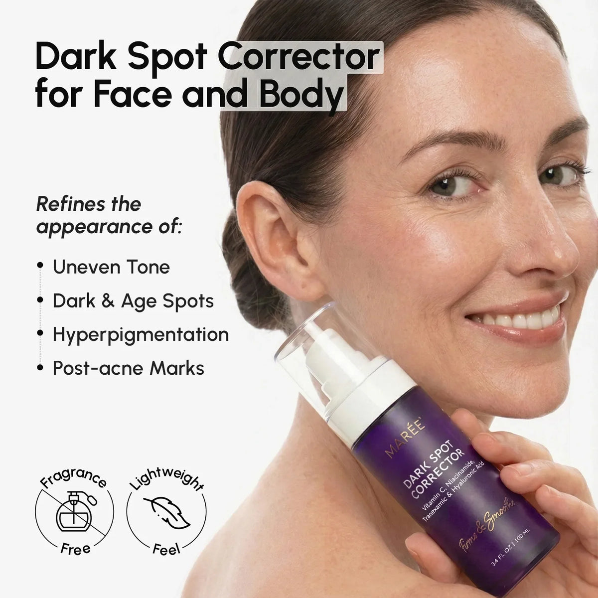Face and body dark spot serum – view 2