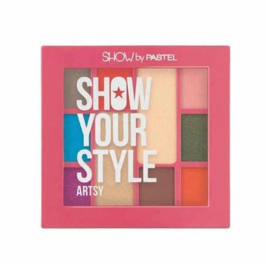 Show By Pastel Artsy 10-color eyeshadow palette with matte and pearl shades