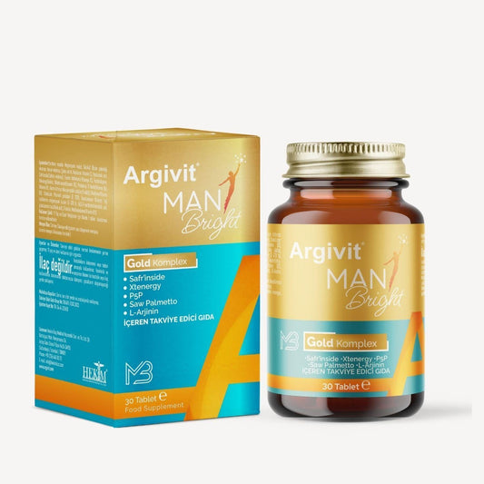 Argivit Man Bright men's health supplement, 30 tablets