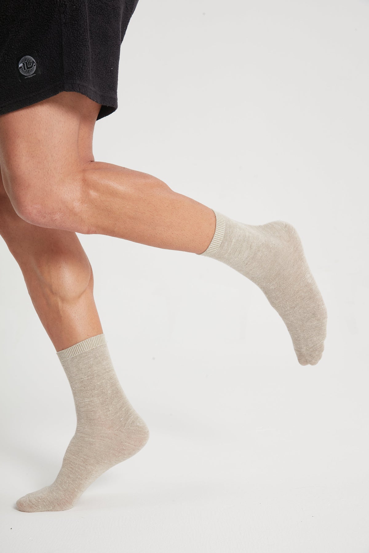 Men's Hemp Crew Socks by Breevar