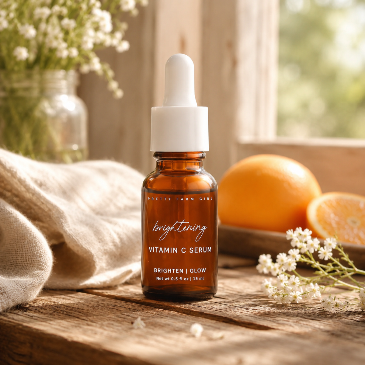 Brightening Serum Vitamin C by Pretty farm girl