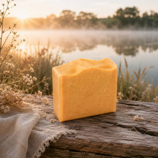 Brightening Vitamin C and Bakuchiol Soap Bar by Pretty farm girl
