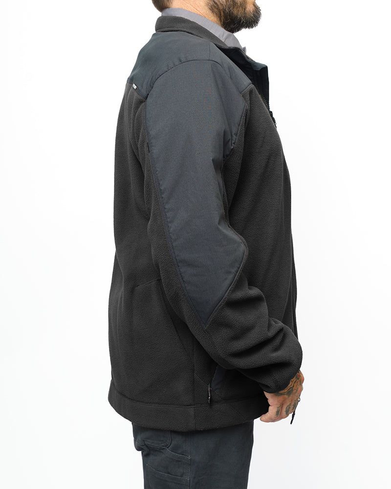 Bruin Fleece Zip Up - Black by Off The Grid Surplus