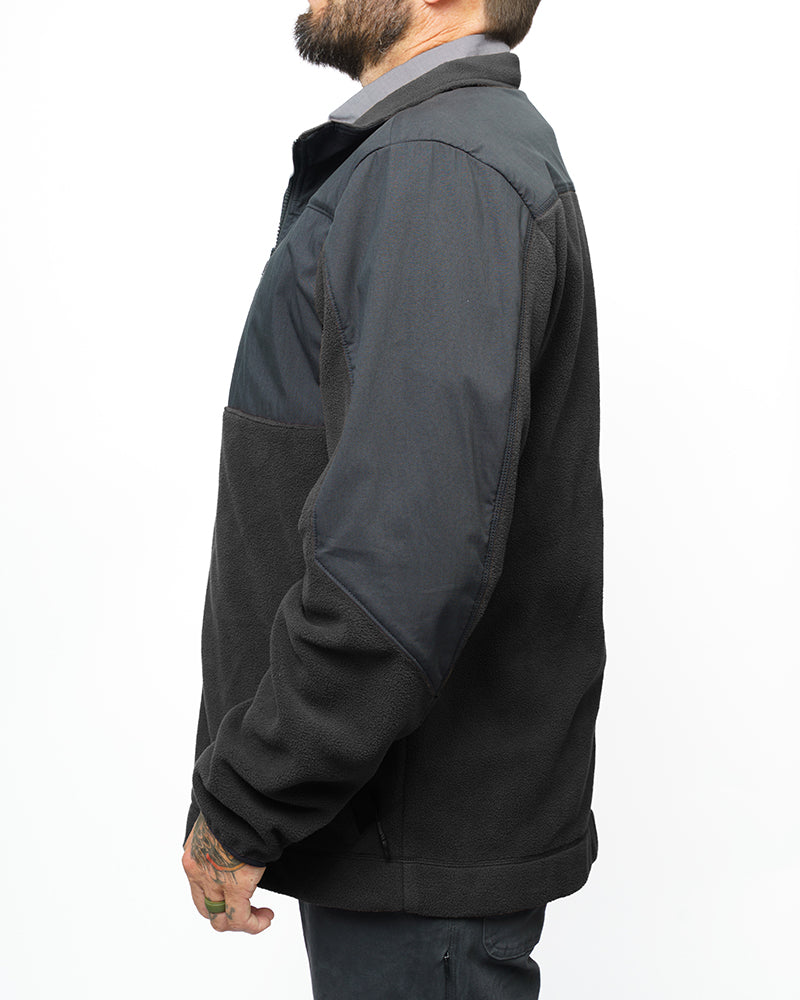 Bruin Fleece Zip Up - Black by Off The Grid Surplus
