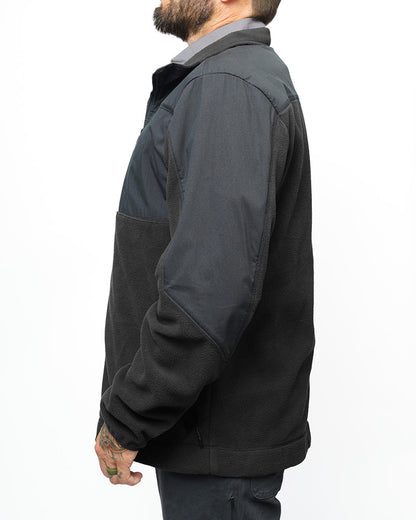 Bruin Fleece Zip Up - Black by Off The Grid Surplus